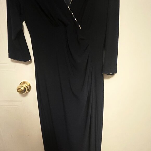 Alex Evenings Dark Blue Dress - Picture 1 of 5